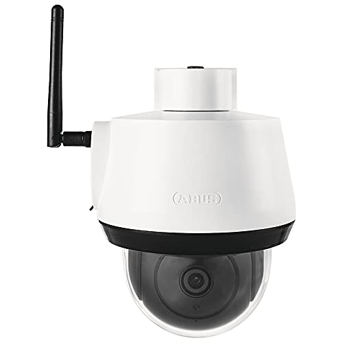ABUS WLAN Überwachungskamera PPIC42520 - Schwenk Neige Aussen-Kamera mit Gegensprechfunktion, Bewegungserkennung und 360°-Rundumblick Tag und Nacht - Steuerung per App