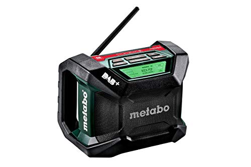 Metabo Akku Baustellenradio R 12-18 (DAB+, Bluetooth, ohne Akku, LCD Display, automatische Sendersuche, AM/FM) 600778850
