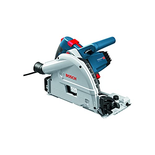 Bosch Professional Tauchsäge GKT 55 GCE (Leistung 1.400 Watt, inkl. Kreissägeblatt Best for Wood, 165 mm Sägeblattdurchesser, Innensechskantschlüssel, im Karton)