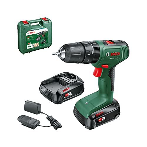 Bosch Home and Garden Bosch Akku Schlagbohrschrauber EasyImpact 18V-40 (2 Akku 2,0 Ah, 18 Volt System, im Koffer)