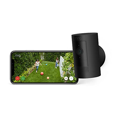 Ring Außenkamera Akku (Stick Up Cam Battery) | Überwachungskamera aussen mit 1080p HD-Video, WLAN, witterungsbeständig geeignet für dein Haus & Grundstück | Alexa-kompatibel Sicherheitskamera