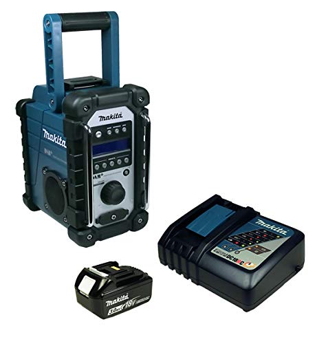Makita DMR 110 Baustellenradio mit Mini-USB mit Akku 3 Ah + Ladegerät