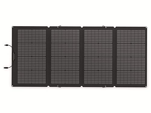 ECOFLOW 220W Solar Panel, Solarpanels Faltbar Solarmodul für Delta Pro/Delta Max/Delta/Delta Mini Tragbare Powerstation, Photovoltaik Modul Solaranlage für Outdoor Garten Balkon Wohnwagen Camping
