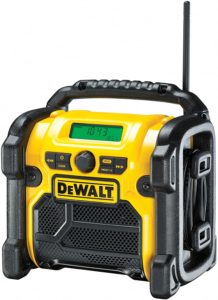 DeWalt Baustellenradio DCR019 mit UKW Radio kompakt und leicht