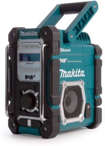 Makita DMR112 Akku-Baustellenradio mit DAB+ DAB und UKW Radioempfang