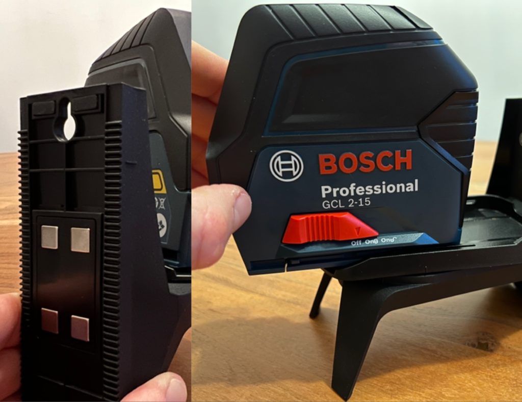 Bosch GCL 2-15 Halterung im Test